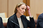Telstra chief executive Vicki Brady was grilled at a Senate hearing on Friday.