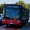 The 500X express bus on Victoria Road in Drummoyne.