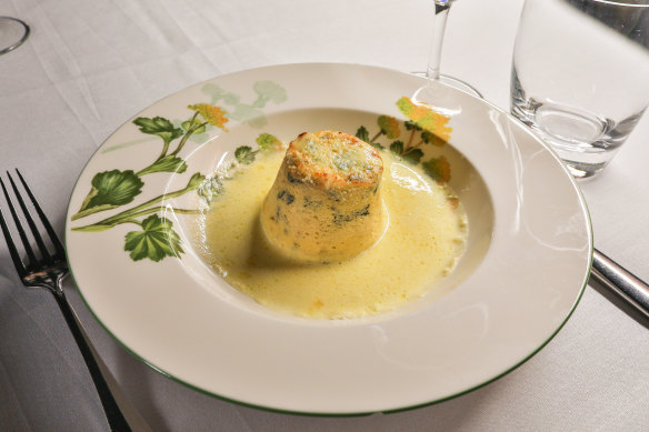 Stefano’s sformato (souffle).
