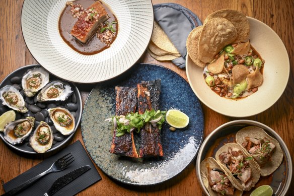 Hacienda is aiming for modern Mexican cuisine rather than street food.