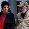 Aiden’s parents Andrea and David Guimaraes at court on Tuesday.