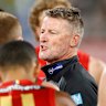 Suns coach Damien Hardwick vented his frustration after Friday night’s game.