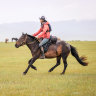 A journey of 1300km as an Aussie crosses Mongolian dunes and mountains on horseback