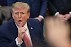 President Donald Trump has lashed out at Andrew Feinberg.