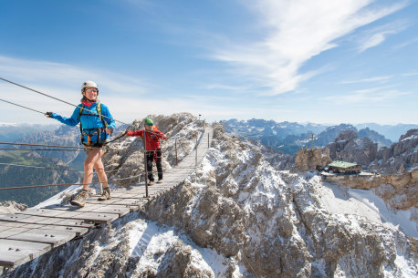 The Dolomites are stitched with more than 600 via ferratas.