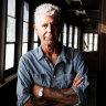 Anthony Bourdain on Pier 57 in New York, where he once hoped to open Bourdain Market.