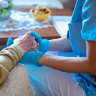 Carers do not have to be qualified to be left to look after someone with a disability.