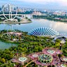 Singapore’s Gardens by the Bay. Which Australian state capital is closest to the nation-state?