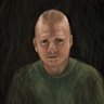 A sketch of Joshua Dale Brown, who appeared in court on a video link from Barwon Prison’s Banksia Unit.