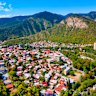 Borjomi, the hillside spa town.