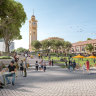 An artist’s impression of the proposed development of the precinct around Central Station.