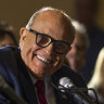 Rudy Giuliani, the president's personal lawyer.