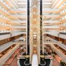 Three of the world’s most impressive hotel atriums are in the same city