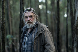 Hugo Weaving in <i>The Rooster</i>. The film “is about quite serious issues … about masculine frailty, and shame and things men don’t really talk about,” he says.