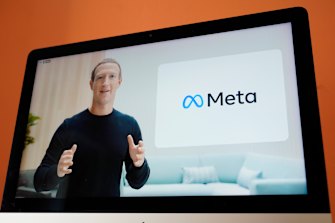 Facebook CEO Mark Zuckerberg said his company is rebranding itself as Meta in an effort to encompass its virtual-reality vision for the future.