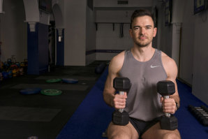 Personal trainer Sam Downing: If you’re a weightlifter, leave your ego at the door and lift half what you used to in the first week back. A similar guideline applies to cardio workouts too. 