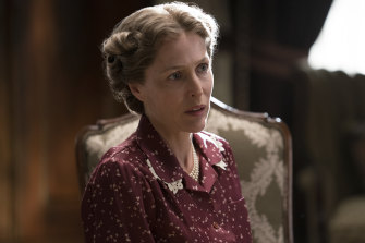 Gillian Anderson as Eleanor Roosevelt in The First Lady.