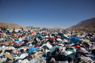 Every year, some 59,000 tons of used and unsold clothing from all over the world is dumped in Chile.