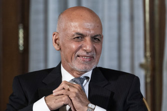 Former Afghan President Ashraf Ghani says he had only two minutes to decide if he should flee the country. 