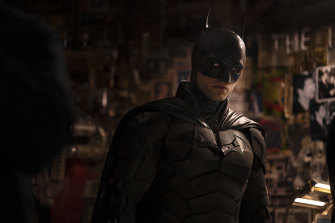 Robert Pattinson dons the suit in The Batman.