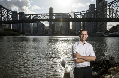 Brisbane's Trevor Evans pushes ahead with a scheme to improve recycling rates.