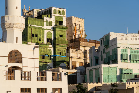 Jeddah’s historic old town, Al Balad.