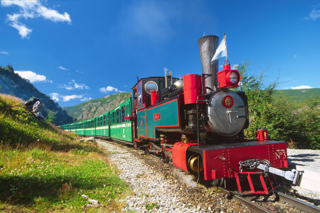 The Southern Fuegian Railway, more aptly called the End of the World Train.