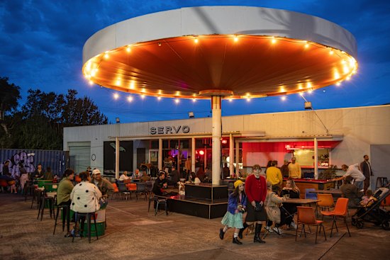 The Servo in Port Kembla. 