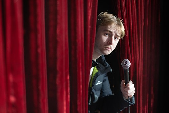 Blake Pavey is headlining his own tour at the comedy festival this year where he cleverly uses his terminal illness as a means to garner laughter.