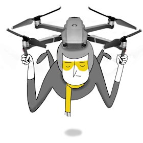 At last, flying cars will become more common – although they're technically not cars. Illustration: Simon Letch