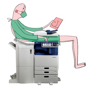 In the future, organ replacements will be supplied through "bio-printing". Illustration: Simon Letch