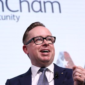 Qantas CEO Alan Joyce took possession of a $19 million Mosman home a week before the May election. 