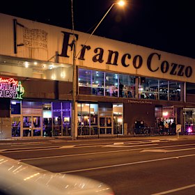 Located inside the iconic Franco Cozzo building in Footscray.