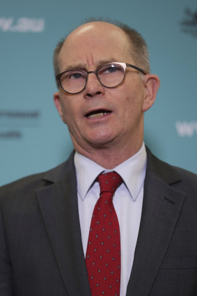 Deputy Chief Medical Officer Professor Paul Kelly provides an update on COVID-19 coronavirus during a press conference in Canberra on Wednesday 29 April 2020.