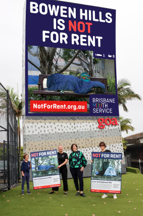 Today marked the start of Brisbane Youth Service’s Not For Rent crisis appeal. Billboards donated by goa will be on display around Brisbane for the next six weeks.