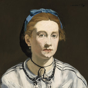 Edouard Manet, Victorine Meurent c. 1862, oil on canvas.