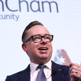 Qantas CEO Alan Joyce took possession of a $19 million Mosman home a week before the May election. 