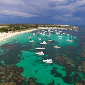 Rottnest Island is a popular holiday destination.