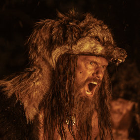 Amleth, a Viking prince, becomes an outcast after his father is murdered, in <i>The Northman.