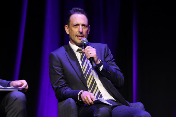 Josh Murray said the idea of letting dogs on public transport was being considered by the department.