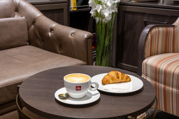 Silver Muse’s Italian heritage evident in its coffee offering.