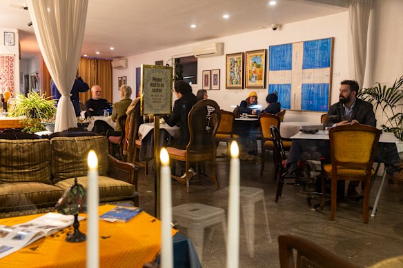 Patris feels more like a family living and dining room than it does a traditional restaurant.
