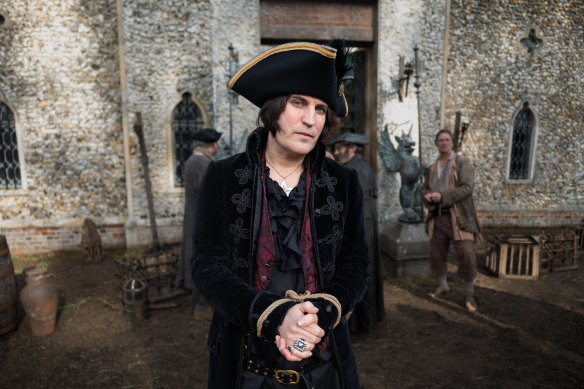 Noel Fielding plays the legendary English highwayman Dick Turpin.