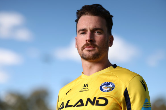 Eels captain Clint Gutherson will lead the team on Saturday night.