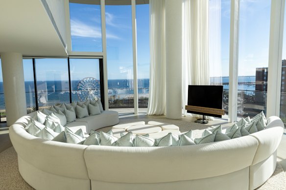 The Saint Moritz penthouse is for sale for $33 million to $36 million. 