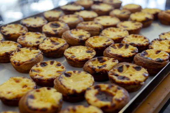 Portuguese tarts.