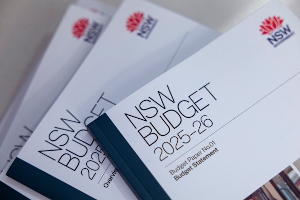 The 2025-2026 budget papers.