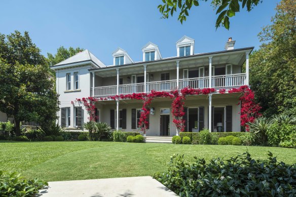 The 1880s colonial-style mansion was sold by former Crown chairman Rob Rankin.