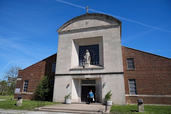 St Mary of the Assumption Church in Riverdale, on the south side of Chicago, has been vacant for years.