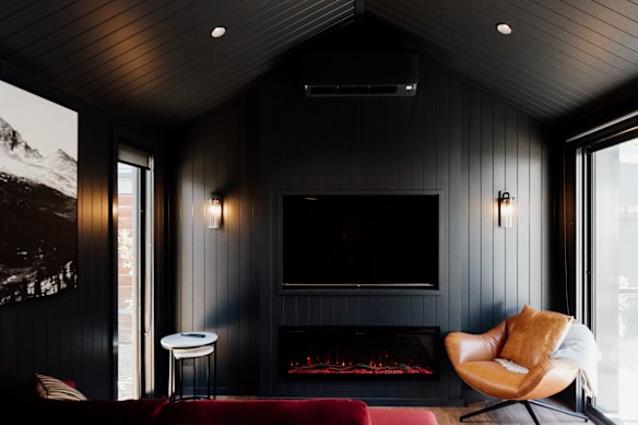 Inside the cabin at the BIG4 Holiday Park.